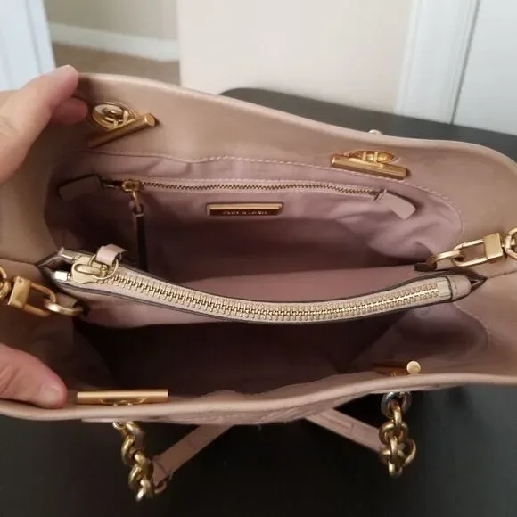 Tory Burch Flemming Quilt Tote - Picture 5 of 12